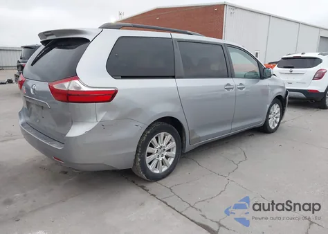 2016 Toyota Sienna Le 7 Passenger z USA, uszkodzony, nr VIN 5TDJK3DCXGS131898